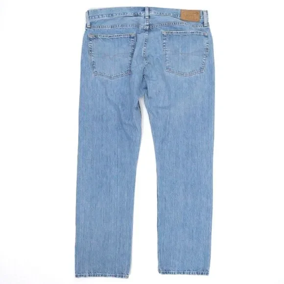 Polo Ralph Lauren Mens Hampton Relaxed Straight Blue Jeans 36x32 (Fit 36x31) - Picture 2 of 11